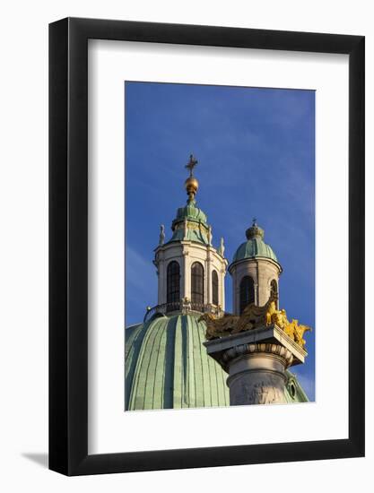 Europe, Austria, Vienna, St. Charles's Church-Gerhard Wild-Framed Photographic Print