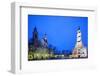 Europe, Baltic States, Lithuania, Kaunas, Church of St. Francis Xavier and Town Hall of Kaunas-Christian Kober-Framed Photographic Print