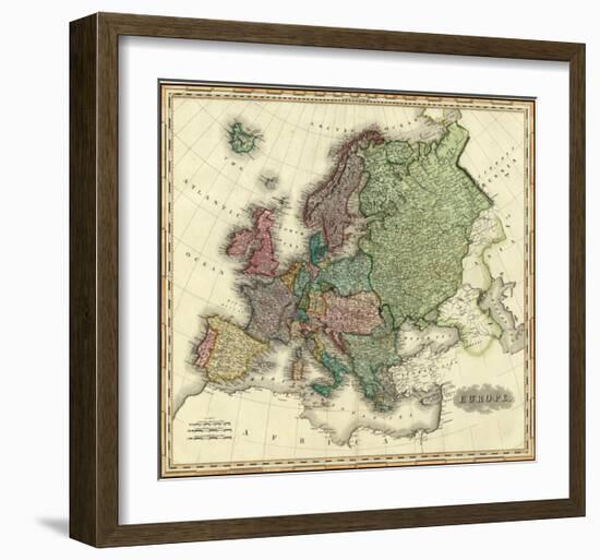 Europe, c.1823-Henry S^ Tanner-Framed Art Print