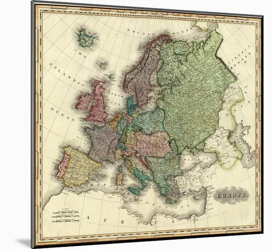 Europe, c.1823-Henry S^ Tanner-Mounted Art Print