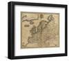 Europe, c.1825-Mathew Carey-Framed Art Print