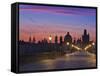 Europe, Czech Republic, Central Bohemia Region, Prague, Charles Bridge-Francesco Iacobelli-Framed Stretched Canvas