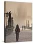 Europe, Czech Republic, Central Bohemia Region, Prague, Charles Bridge-Francesco Iacobelli-Stretched Canvas