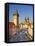 Europe, Czech Republic, Central Bohemia Region, Prague, Prague Old Town Square, Tyn Church-Francesco Iacobelli-Framed Stretched Canvas