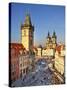 Europe, Czech Republic, Central Bohemia Region, Prague, Prague Old Town Square, Tyn Church-Francesco Iacobelli-Stretched Canvas