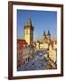 Europe, Czech Republic, Central Bohemia Region, Prague, Prague Old Town Square, Tyn Church-Francesco Iacobelli-Framed Photographic Print