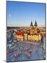 Europe, Czech Republic, Central Bohemia Region, Prague, Prague Old Town Square, Tyn Church-Francesco Iacobelli-Mounted Photographic Print