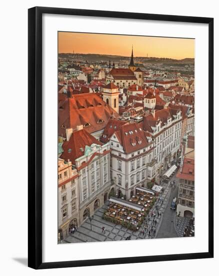 Europe, Czech Republic, Central Bohemia Region, Prague, Prague Old Town Square-Francesco Iacobelli-Framed Photographic Print