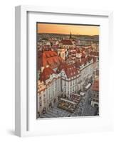 Europe, Czech Republic, Central Bohemia Region, Prague, Prague Old Town Square-Francesco Iacobelli-Framed Photographic Print