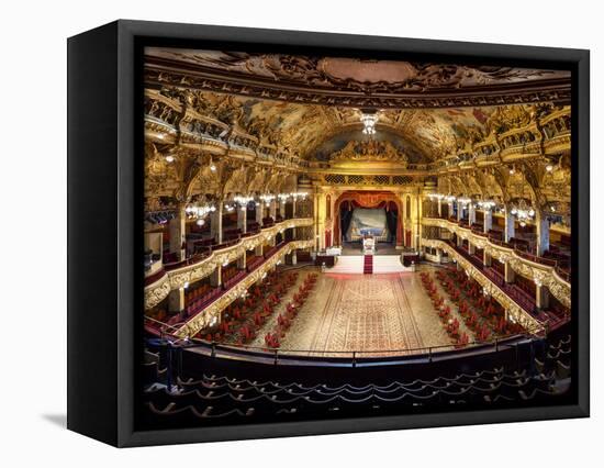 Europe, England, Lancashire, Blackpool, Blackpool Tower Ballroom-Mark Sykes-Framed Stretched Canvas