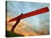 Europe, England, Newcastle, Angel of the North-Mark Sykes-Stretched Canvas