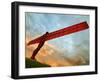 Europe, England, Newcastle, Angel of the North-Mark Sykes-Framed Photographic Print