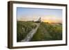 Europe, France, Brittany -Sunset At The Lighthouse Of Pontusval (Brignogan)-Aliaume Chapelle-Framed Photographic Print