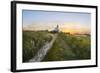 Europe, France, Brittany -Sunset At The Lighthouse Of Pontusval (Brignogan)-Aliaume Chapelle-Framed Photographic Print