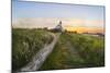 Europe, France, Brittany -Sunset At The Lighthouse Of Pontusval (Brignogan)-Aliaume Chapelle-Mounted Photographic Print