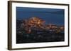 Europe, France, Corsica, Calvi, Town View, Evening Mood-Gerhard Wild-Framed Photographic Print