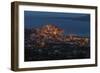 Europe, France, Corsica, Calvi, Town View, Evening Mood-Gerhard Wild-Framed Photographic Print