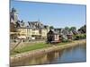 Europe, France, Dordogne, Montignac; the Market Town of Montignac on the Vézère-Nick Laing-Mounted Photographic Print