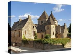 Europe, France, Dordogne, St Genies; the Chateau of St Genies-Nick Laing-Stretched Canvas