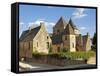 Europe, France, Dordogne, St Genies; the Chateau of St Genies-Nick Laing-Framed Stretched Canvas