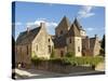 Europe, France, Dordogne, St Genies; the Chateau of St Genies-Nick Laing-Stretched Canvas