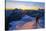 Europe, France, Haute Savoie, Rhone Alps, Chamonix, Aiguille Du Midi Snow Arete, Sunrise (Mr)-Christian Kober-Stretched Canvas