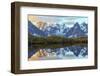 Europe, France, Haute Savoie, Rhone Alps, Chamonix, Lacs Des Cheserys at Dawn-Christian Kober-Framed Photographic Print