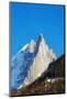 Europe, France, Haute Savoie, Rhone Alps, Chamonix Valley, Les Drus and Aiguille Verte-Christian Kober-Mounted Photographic Print