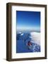 Europe, France, Haute Savoie, Rhone Alps, Chamonix Valley, Mont Blanc, Climbers on Mt Blanc-Christian Kober-Framed Photographic Print