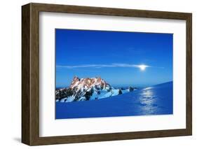 Europe, France, Haute Savoie, Rhone Alps, Chamonix-Christian Kober-Framed Photographic Print