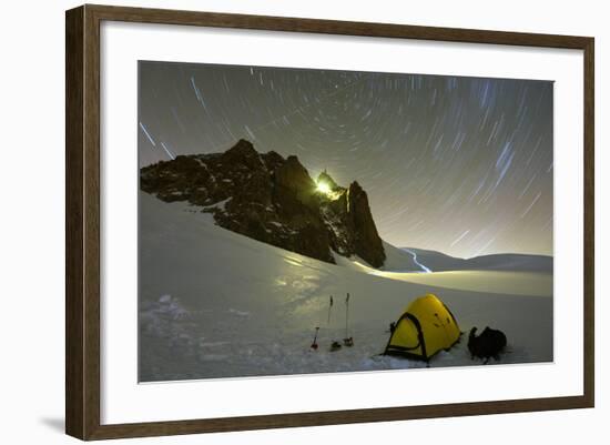 Europe, France, Haute Savoie, Rhone Alps, Chamonix-Christian Kober-Framed Photographic Print