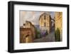 Europe, France, Lacoste. Street scene at sunrise.-Jaynes Gallery-Framed Photographic Print