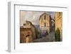 Europe, France, Lacoste. Street scene at sunrise.-Jaynes Gallery-Framed Photographic Print