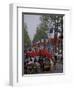 Europe, France, Paris. Champs Elysees, cafe (Medium Format)-David Barnes-Framed Photographic Print