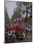 Europe, France, Paris. Champs Elysees, cafe (Medium Format)-David Barnes-Mounted Photographic Print