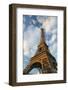 Europe, France, Paris, Eiffel Tower Area: Winter View of the Eiffel Tower-Walter Bibikow-Framed Photographic Print