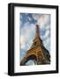 Europe, France, Paris, Eiffel Tower Area: Winter View of the Eiffel Tower-Walter Bibikow-Framed Photographic Print