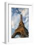 Europe, France, Paris, Eiffel Tower Area: Winter View of the Eiffel Tower-Walter Bibikow-Framed Photographic Print