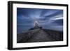 Europe, France, Plouzané - Venus Rising At The Lighthouse Of The Petit Minou-Aliaume Chapelle-Framed Photographic Print