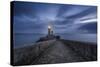 Europe, France, Plouzané - Venus Rising At The Lighthouse Of The Petit Minou-Aliaume Chapelle-Stretched Canvas