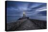 Europe, France, Plouzané - Venus Rising At The Lighthouse Of The Petit Minou-Aliaume Chapelle-Stretched Canvas