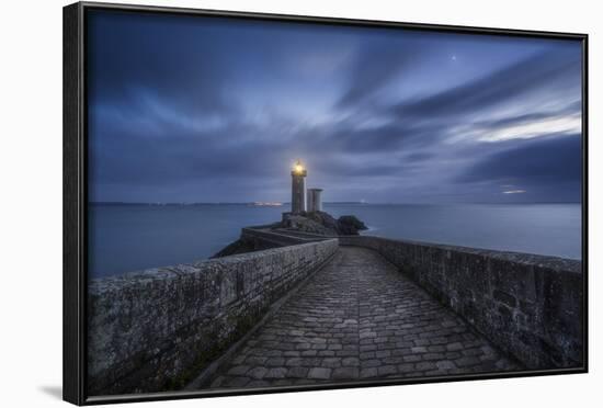 Europe, France, Plouzané - Venus Rising At The Lighthouse Of The Petit Minou-Aliaume Chapelle-Framed Photographic Print