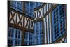 Europe, France, Rouen. Architectural building detail in the Old Town.-Jaynes Gallery-Mounted Photographic Print