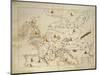 Europe, from Atlas of the World in Thirty-Three Maps, 1553-Benedetto Antelami-Mounted Giclee Print