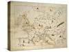 Europe, from Atlas of the World in Thirty-Three Maps, 1553-Benedetto Antelami-Stretched Canvas