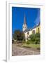 Europe, Germany, Ahrtal, Ahrweiler, Old Town in the Evening, Saint Laurentius Church-Chris Seba-Framed Photographic Print