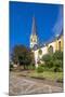 Europe, Germany, Ahrtal, Ahrweiler, Old Town in the Evening, Saint Laurentius Church-Chris Seba-Mounted Photographic Print