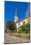 Europe, Germany, Ahrtal, Ahrweiler, Old Town in the Evening, Saint Laurentius Church-Chris Seba-Mounted Photographic Print