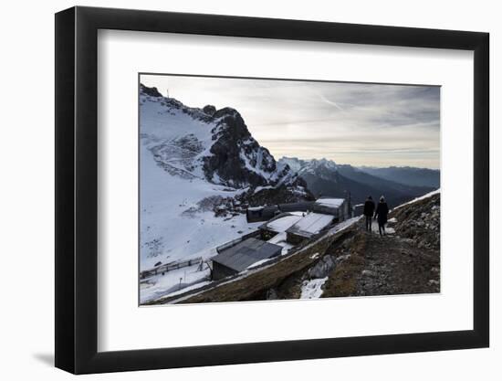 Europe, Germany, Bavaria, Alps, Mountains, Mittenwald, Karwendelbahn - The cable car station-Mikolaj Gospodarek-Framed Photographic Print