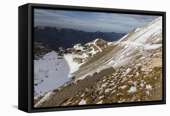 Europe, Germany, Bavaria, Alps, Mountains, Mittenwald, Karwendelbahn-Mikolaj Gospodarek-Framed Stretched Canvas